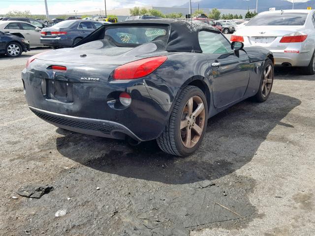 1G2MB35B66Y114803 - 2006 PONTIAC SOLSTICE BLACK photo 4