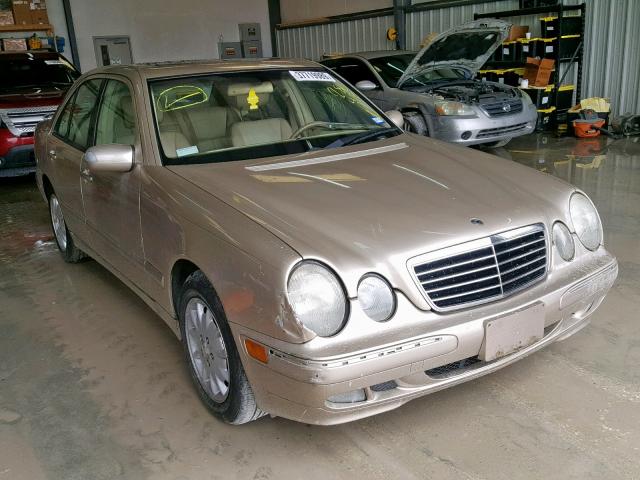 WDBJF65J41B280470 - 2001 MERCEDES-BENZ E 320 TAN photo 1