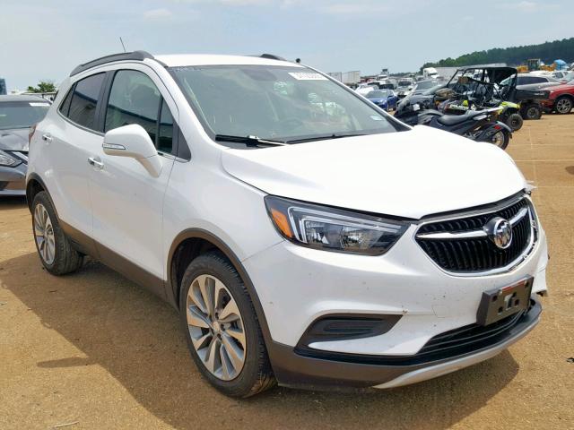 KL4CJASB0JB631720 - 2018 BUICK ENCORE PRE WHITE photo 1