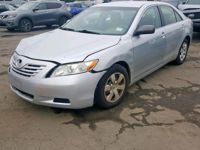 4T1BE46K57U712058 - 2007 TOYOTA CAMRY NEW SILVER photo 2