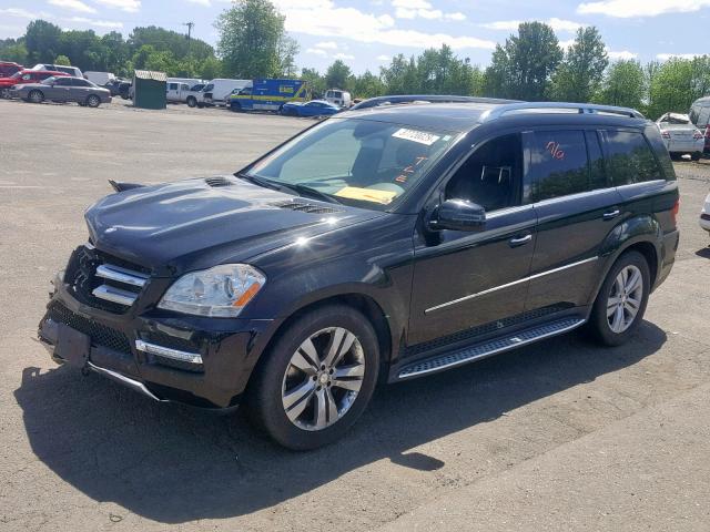 4JGBF7BE2BA627784 - 2011 MERCEDES-BENZ GL 450 4MA BLACK photo 2