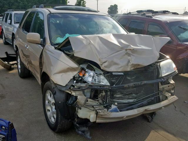 2HNYD18652H522492 - 2002 ACURA MDX TOURIN GOLD photo 1