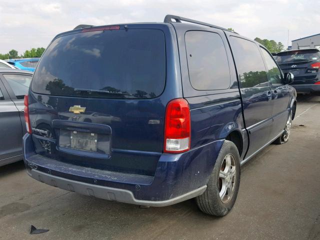 1GNDV33L76D196750 - 2006 CHEVROLET UPLANDER L 蓝色 照片 4
