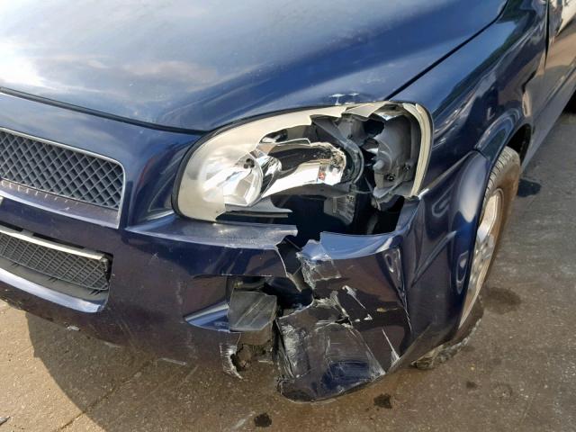 1GNDV33L76D196750 - 2006 CHEVROLET UPLANDER L 蓝色 照片 9