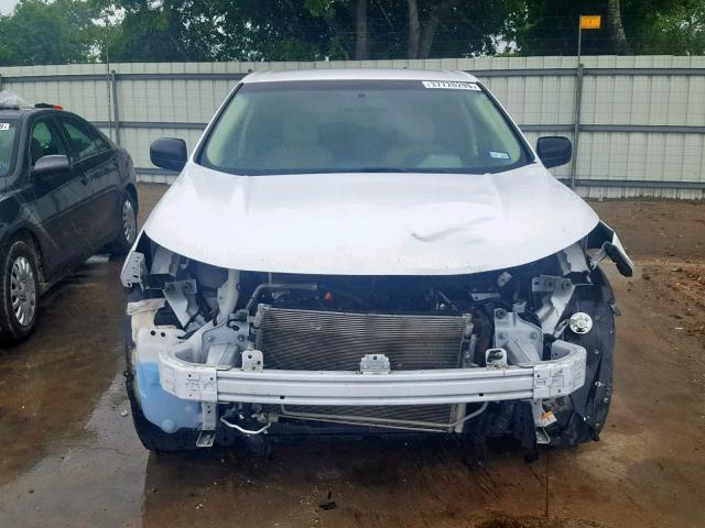 2FMPK3G9XGBC00645 - 2016 FORD EDGE SE WHITE photo 9