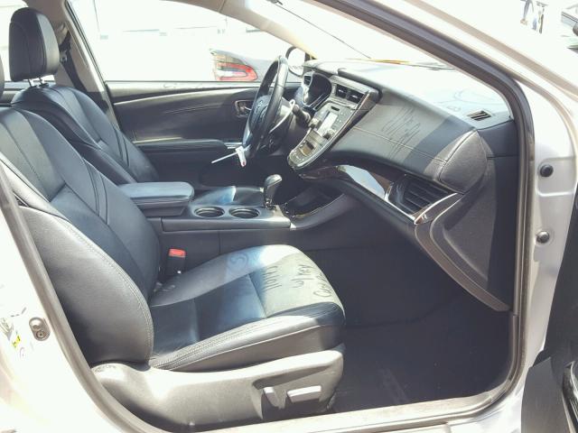 4T1BK1EB2DU050976 - 2013 TOYOTA AVALON BAS SILVER photo 5