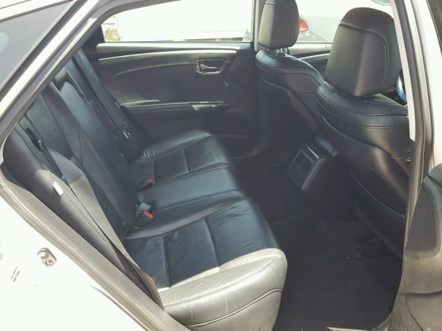 4T1BK1EB2DU050976 - 2013 TOYOTA AVALON BAS SILVER photo 6