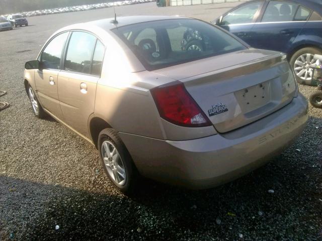 1G8AJ55F06Z125607 - 2006 SATURN ION LEVEL BROWN photo 3