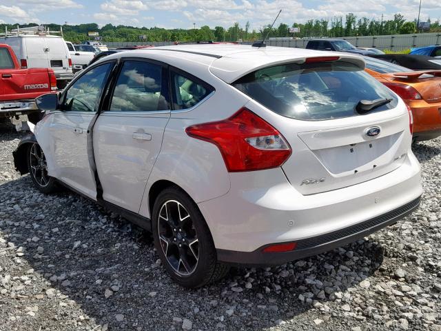 1FAHP3N22CL267434 - 2012 FORD FOCUS TITA WHITE photo 3