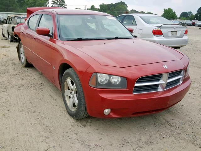 2B3CA3CVXAH185966 - 2010 DODGE CHARGER SX RED photo 1