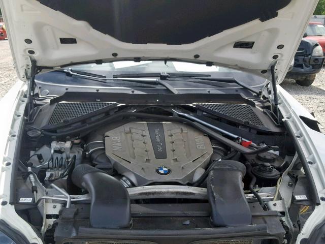 5UXFG8C53BLZ96891 - 2011 BMW X6 XDRIVE5 Ақ фото 7