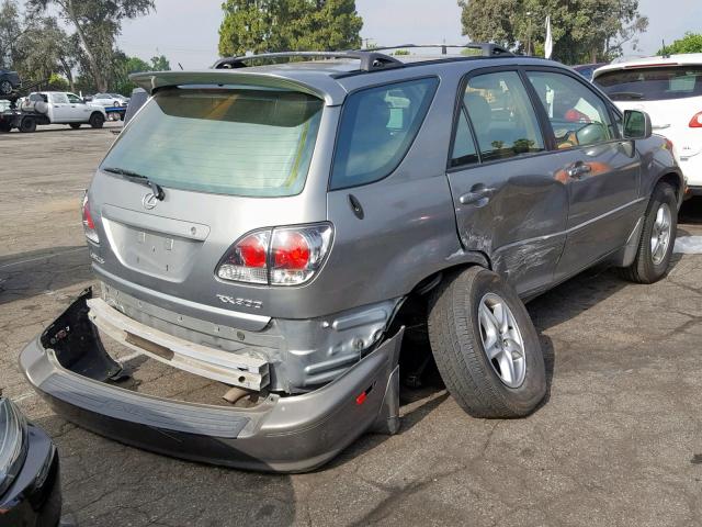 JTJGF10U310110979 - 2001 LEXUS RX 300 GRAY photo 4