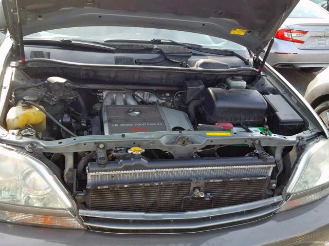 JTJGF10U310110979 - 2001 LEXUS RX 300 GRAY photo 7