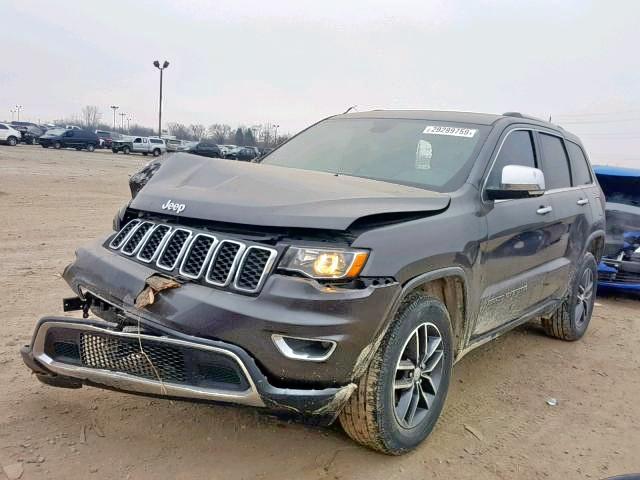 1C4RJFBG0HC803693 - 2017 JEEP GRAND CHER BLACK photo 2