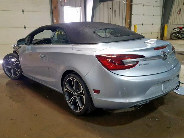 W04WT3N50GG158289 - 2016 BUICK CASCADA PR SILVER photo 3