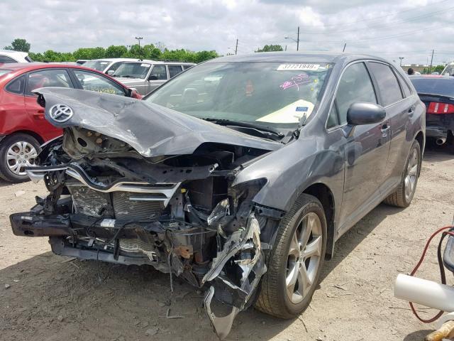 4T3BK3BB3BU047282 - 2011 TOYOTA VENZA SILVER photo 2