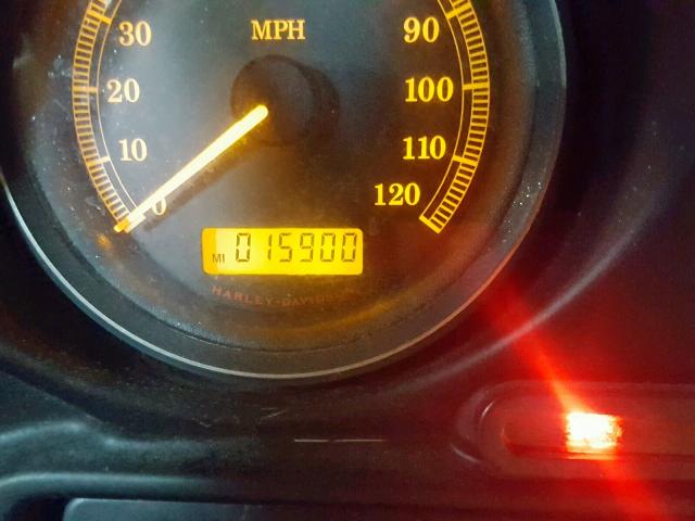 1HD1FC4187Y720325 - 2007 HARLEY-DAVIDSON FLHTCUI RED photo 8