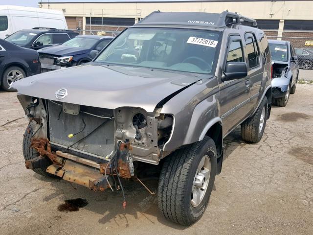 5N1ED28Y04C639835 - 2004 NISSAN XTERRA XE GRAY photo 2