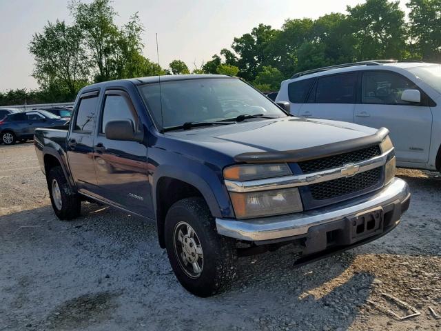 1GCDT136548186186 - 2004 CHEVROLET COLORADO BLUE photo 1