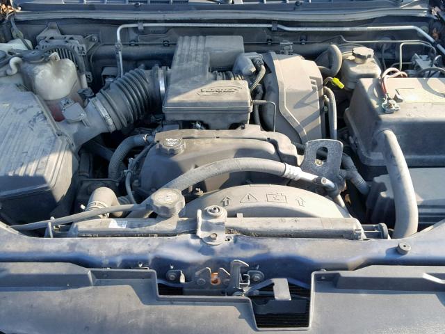 1GCDT136548186186 - 2004 CHEVROLET COLORADO BLUE photo 7