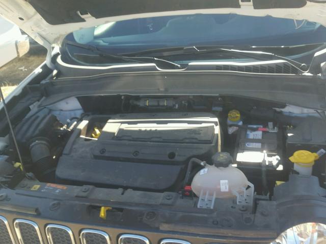 ZACCJBAWXGPC86937 - 2016 JEEP RENEGADE S თეთრი ფოტო 7