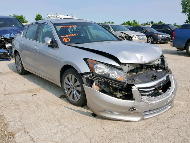 1HGCP3F86CA025007 - 2012 HONDA ACCORD EXL SILVER photo 1