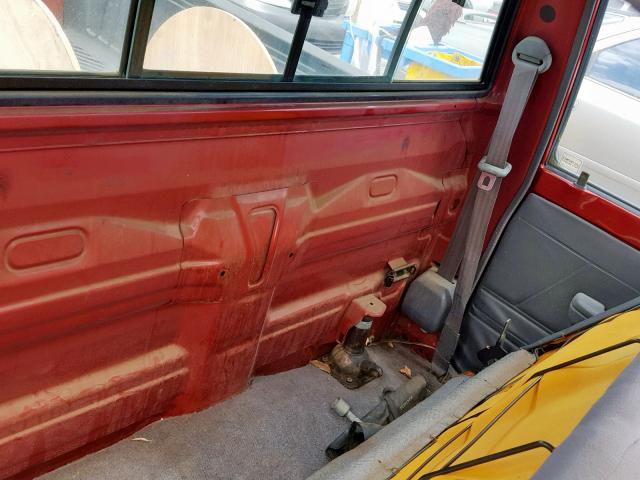 4TARN81A2RZ181329 - 1994 TOYOTA PICKUP 1/2 RED photo 6