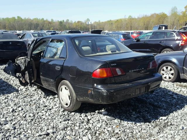 2T1BR12E2YC266649 - 2000 TOYOTA COROLLA VE BLACK photo 3