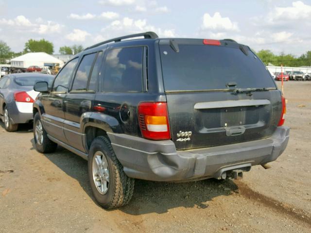 1J4GW48S94C176747 - 2004 JEEP GRAND CHER BLACK photo 3