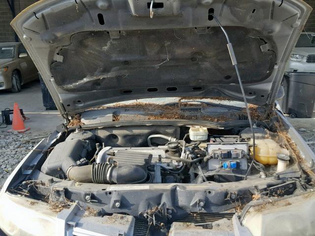 1G8AJ58F76Z105057 - 2006 SATURN ION LEVEL SILVER photo 7