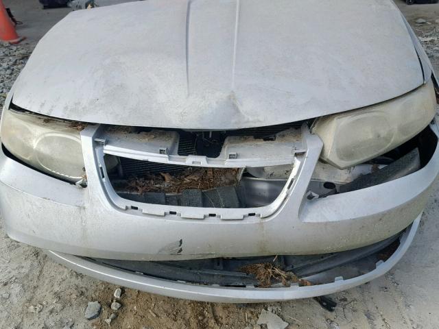 1G8AJ58F76Z105057 - 2006 SATURN ION LEVEL SILVER photo 9