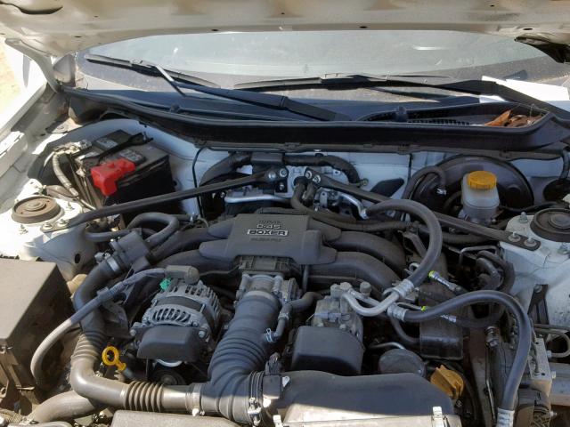 JF1ZNAA15D2711778 - 2013 TOYOTA SCION FR-S WHITE photo 7