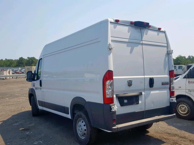 3C6TRVBG2HE547274 - 2017 RAM PROMASTER Белый фото 3