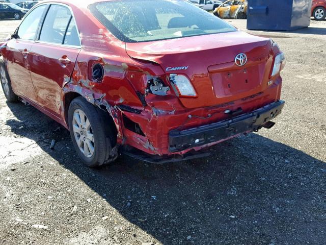 JTNBB46K473038127 - 2007 TOYOTA CAMRY NEW RED photo 9