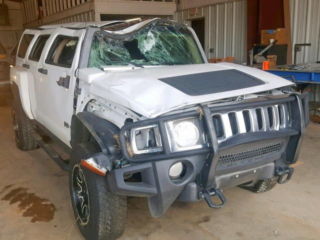 5GTDN136968194118 - 2006 HUMMER H3 WHITE photo 1