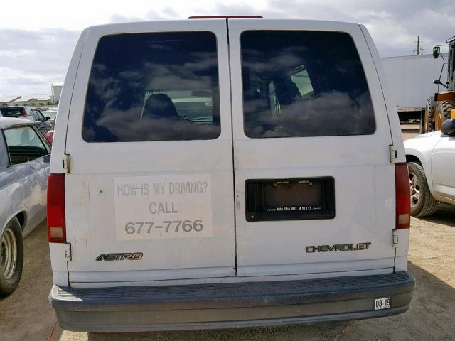 1GCDM19X44B120244 - 2004 CHEVROLET ASTRO WHITE photo 9