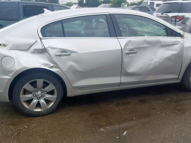 1G4GC5E33CF267023 - 2012 BUICK LACROSSE SILVER photo 9