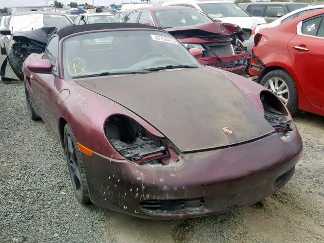 WP0CA2981XU630756 - 1999 PORSCHE BOXSTER MAROON photo 1