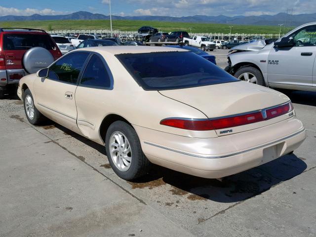 1LNLM91V0SY730992 - 1995 LINCOLN MARK VIII CREAM photo 3