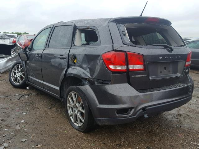 3C4PDCEG5FT542961 - 2015 DODGE JOURNEY R/ GRAY photo 3