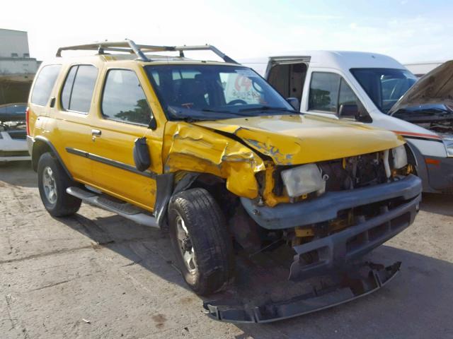 5N1ED28Y2YC546370 - 2000 NISSAN XTERRA XE YELLOW photo 1