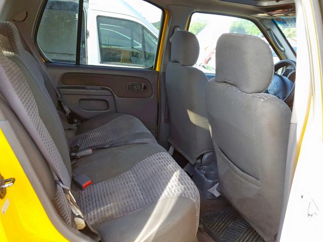 5N1ED28Y2YC546370 - 2000 NISSAN XTERRA XE YELLOW photo 6