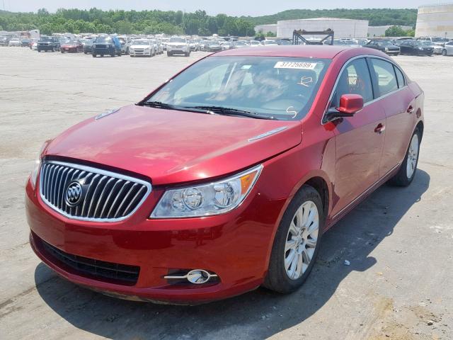 1G4GF5E37DF307208 - 2013 BUICK LACROSSE P RED photo 2