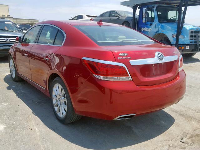 1G4GF5E37DF307208 - 2013 BUICK LACROSSE P RED photo 3