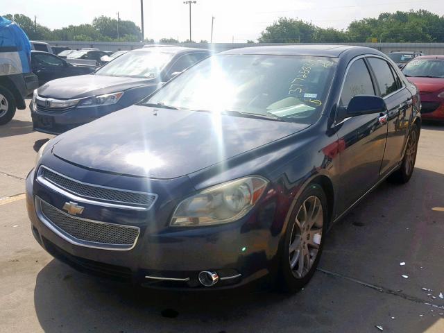 1G1ZK57779F209935 - 2009 CHEVROLET MALIBU LTZ ლურჯი ფოტო 2