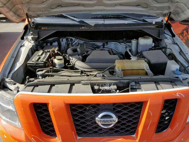 1N6BF0KY3DN104157 - 2013 NISSAN NV 1500 ORANGE photo 7