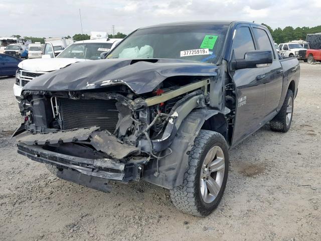 1C6RR6MT5GS278371 - 2016 RAM 1500 SPORT BLUE photo 2