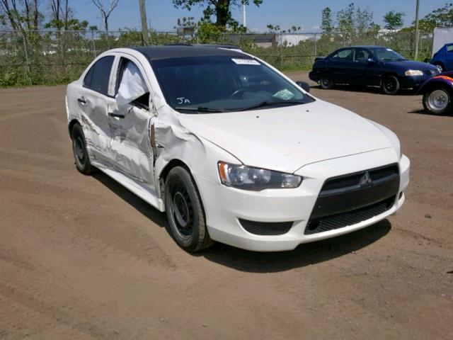 JA32U1FU8EU603130 - 2014 MITSUBISHI LANCER DE WHITE photo 1