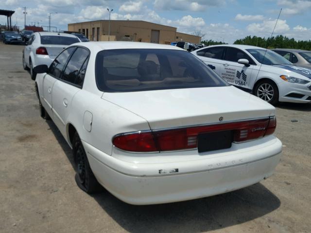 2G4WS52J331112397 - 2003 BUICK CENTURY CU WHITE photo 3