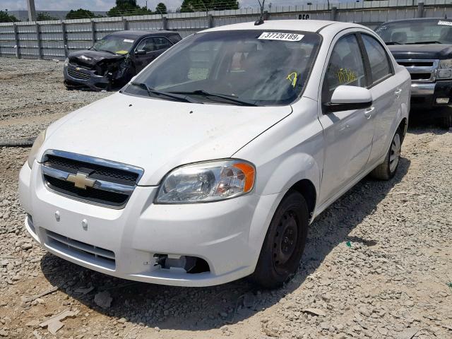 KL1TD5DE7BB247938 - 2011 CHEVROLET AVEO LS WHITE photo 1